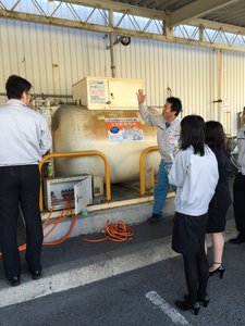 炊き出し訓練の画像