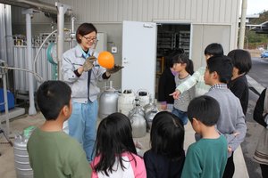 ガスセンター見学の画像
